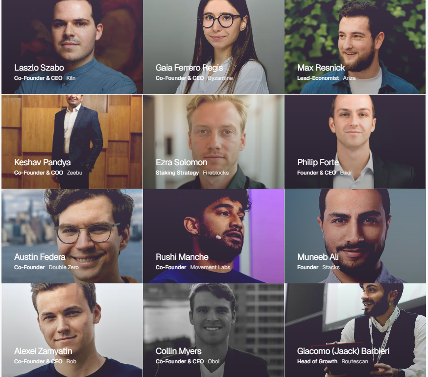 Staking Summit Dubai Speakers